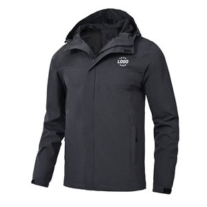 OEM Custom Color Softshell <b>Jacket</b> For <b>Men</b> <b>Lightweight</b> Sportswear With Full Zipper and Adjustable Material <b>Men</b> Softshell <b>Jacket</b> - Product Image 1