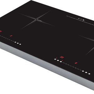 Table de cuisson à induction domestique à 2 brûleurs, puissance 2200W, équipée d'un contrôle tactile avec verrouillage enfant, conception à faible consommation, commande tactile E - Product Image 1