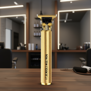 Cortadora de Pelo Inalámbrica Dorada, 7000-9000 rpm, Batería de Iones de Litio, Cuerpo Metálico, Gran Potencia - Product Image 2