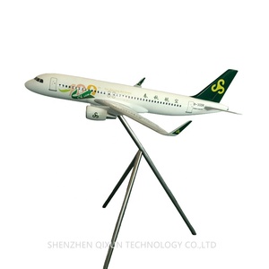 Regalo Corporativo Popular, Avión de Línea <span class=keywords><strong>A320</strong></span> a Escala 1:30 (125 cm), Material de Resina de Fibra de Vidrio, Hecho en China - Product Image 5