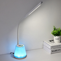 Lampe de bureau moderne et créative avec LED protectrice pour les yeux, commande tactile, idéale pour la lecture et le travail, gain de place optimal
