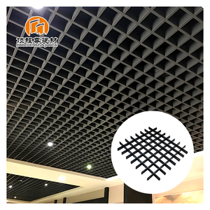 Thiết kế kim loại lưới nhôm treo mở di động gạch Trần đục lỗ trần plafond - Product Image 1