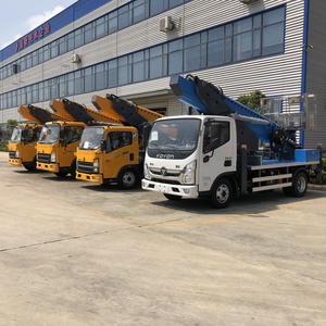 ISUZU 4x2 27M/30M/35M Trabajo autopropulsado de gran altura Elevador de muebles aéreos hidráulicos Plataforma de escalera Camión elevador de escalera - Product Image 2