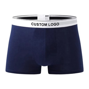 HAGO nefes özel etiket erkek iç çamaşırı özel Logo Modal 95 pamuk 5 Spandex <span class=keywords><strong>Boxer</strong></span> erkekler için - Product Image 2