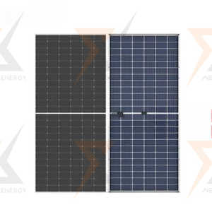 Panneaux solaires bifaciaux double vitrage 580W-590W, silicium monocristallin de type N 560-590M, prix de gros pour usage domestique, certifié TUV - Product Image 2