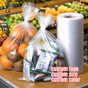 High Clarity Crystal Clear LDPE Plastic Roll <b>Bags</b> Transparent for Product Display Retail Packaging Showcase Gift Jewelry - Product Image 6