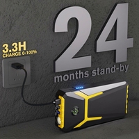 Batterie externe portable 2000A 10000mAh 12V pour véhicules essence et diesel, démarreur de secours pour voiture, directement de l'usine