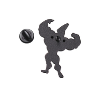 Broche de personaje animado de dibujos animados, alfileres esmaltados, hombre personalizado, soy bastante divertido, insignia de arte, broches de mochila con solapa