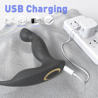 S-Hande - Jouets sexuels pour adultes - Design ergonomique pour la prostate masculine - Masseur - Anneau pénien de qualité supérieure - Mode de vibration - Plugs anaux en silicone pour couples
