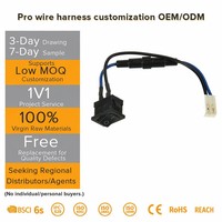 Harnais de câblage de robot blindé de qualité aéronautique, moniteur de sécurité intelligent, câble de capteur complet, nylon pour ordinateur, utilisation en moto