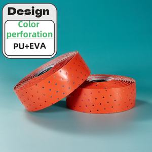 Low MOQ лента для руля велосипеда из искусственной кожи, рукояшники для руля велосипеда, для горной дороги, карбоновая полоса, фиксированная передача с 2 штекером - Product Image 3