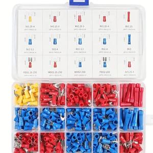Bloques de Terminales de Presión en Frío Sn-02c, 280 Piezas, Desconexión Rápida, Estilo Europeo, 10-22 AWG, Material PC - Product Image 1