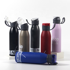 Flacon étanche en aluminium personnalisé, de grande capacité, avec paille, bouteille d'eau mignonne, pour le sport, les voyages et le plein air, ml - Product Image 5