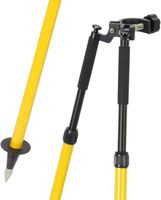 Trípode de Aluminio para Topografía con Liberación Rápida para Prisma, GPS, Estación Total, GNSS, Marca OEM, Garantía de 6 Meses