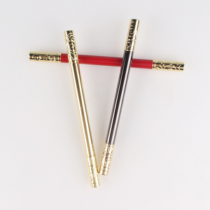 Stylo à encre Gel en laiton métallique de luxe avec Logo personnalisé, cadeau d'affaires de qualité, Vintage <span class=keywords><strong>fantaisie</strong></span> <span class=keywords><strong>fantaisie</strong></span> - Product Image 2