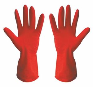 Gants en latex pour le ménage, design unisexe, taille unique, toucher doux, imperméables, multi-usages - Product Image 2