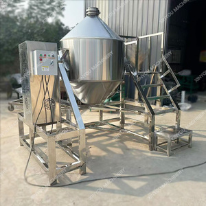 Tambor de rotación de 360 <span class=keywords><strong>grados</strong></span>, estrella, anís, nuez moscada, Masala, condimento, tambor de Ginseng, licuadora, máquina mezcladora de polvo - Product Image 3