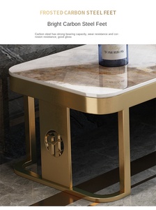 Meuble <span class=keywords><strong>TV</strong></span> moderne en pierre avec armoires de rangement Gestion des câbles télescopique pour salon Chambre à coucher Meubles de maison - Product Image 6