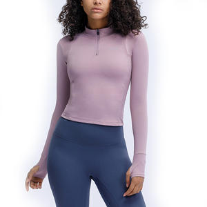 Camisa de equitación para mujer, manga larga, con 14 cremalleras, camisa deportiva ecuestre a precio de mayoreo - Product Image 4