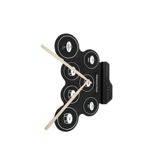 USB Électronique <span class=keywords><strong>Tambour</strong></span> <span class=keywords><strong>Percussion</strong></span> Épaissir Silicone Main Rouleau <span class=keywords><strong>Tambour</strong></span> - Product Image 1