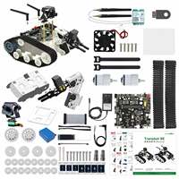 Coche Robótico con Orugas Transbot SE con Control de Múltiples Vehículos ROS e Identidad Visual por IA, Adopta la Programación en Python para Raspberry Pi 5