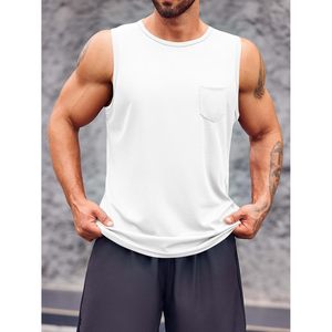 2025 hommes sans manches Gym débardeurs athlétique Muscle Gym T-Shirts avec poches capuche Style pour la musculation - Product Image 1