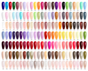 9101-9192 #   <span class=keywords><strong>CANNI</strong></span> Nouvelle Série 192 Couleurs 9ml Sans HEMA ni TPO Vernis à Ongles UV de Haute Qualité pour Nail Art - Product Image 4