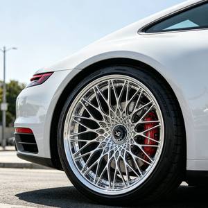 Rines Bku Personalizados de 3 Piezas Forjadas 5x130 para Porsche 911 Turbo 992 <span class=keywords><strong>GTS</strong></span> 991 997 <span class=keywords><strong>Carrera</strong></span> S 718 de 19, 20 y 21 Pulgadas con Acabado Pulido Profundo - Product Image 5