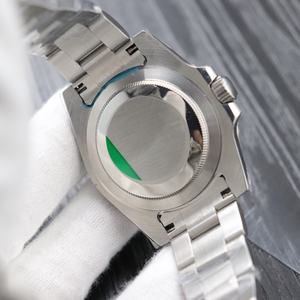 Montre automatique de luxe pour hommes, 41 mm, résistante à l'eau, en acier inoxydable, avec cadran en cristal saphir bleu, pour plongeurs - Product Image 3