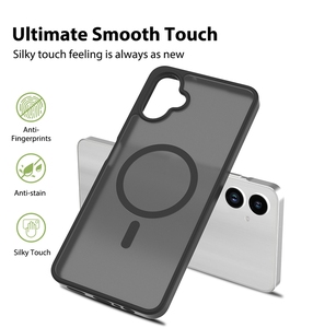 Custodia di Lusso Traslucida per Cellulare con Anello Magnetico Sensazione Pelle per <span class=keywords><strong>Samsung</strong></span> Galaxy A06 5G <span class=keywords><strong>Cover</strong></span> Personalizzata - Product Image 3