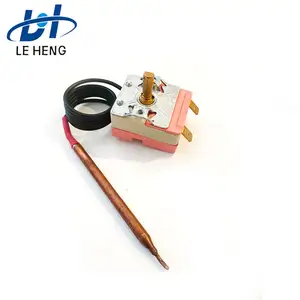 High temperature range of 30-110 degrees Capillary thermostat 30-110C 16A 250V water heaters thermostat