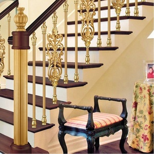 ホテルヴィラデザイン モダンラグジュアリー階段手すり ステンレス鋼階段手すり - Product Image 4