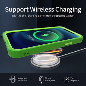 Custodia per <span class=keywords><strong>iPhone</strong></span> 15 <span class=keywords><strong>Pro</strong></span> Max, vendita all'ingrosso, nuovo design antiurto, trasparente, custodia 4 in <span class=keywords><strong>1</strong></span> in TPU+PC acrilico per <span class=keywords><strong>iPhone</strong></span> 14 Max. - Product Image 6