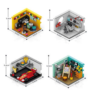 JOYSUN TOYS Dream Home Ensemble de blocs de construction éducatifs professionnels pour enfants - Briques en plastique ABS pour assemblage STEM DIY - Product Image 1