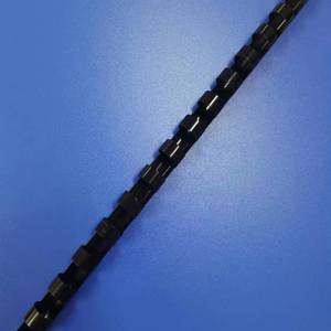Clip de PVC con 19 Anillos de Goma Negros de 6MM y 51MM para Encuadernación de Documentos - Product Image 4