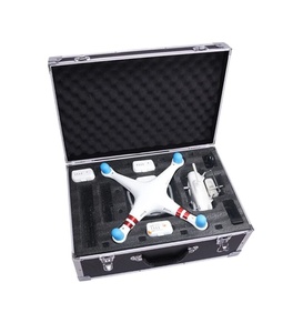 Funda de aluminio para Dron <span class=keywords><strong>dji</strong></span>, funda de transporte negra personalizada y duradera - Product Image 5