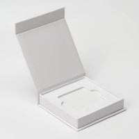 Caja de papel de regalo magnética electrónica de lujo con logotipo personalizado, cajas de cartón rígido con cierre magnético reciclable