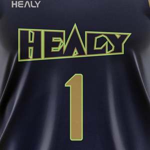 Survêtement de sport unisexe en polyester/coton de haute qualité, séchage rapide, respirant, anti-humidité, tenue de basketball, nom et logo personnalisés - Product Image 4