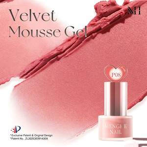 Kit de gel pour ongles MengHE 24 couleurs Air Cushion Pat Pat, gel UV doux, dégradé pastel macaron, gel de coloration rapide One Tap - Product Image 6