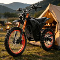 Moto électrique tout-terrain pour adultes 2026 CE 6000W à moteur central, 70 km/h, IPX6, couple élevé, Enduro Motocross Cross Ebike