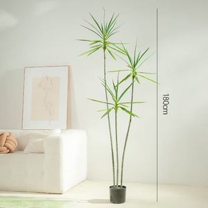 Plantes vertes, orchidées couronnées en pot, décoration d'intérieur, salon, bonsaï, fausses plantes, simulation <span class=keywords><strong>de</strong></span> hauteur - Product Image 5