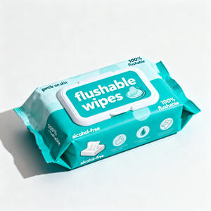 Fabricant d'usine certifié ISO, lingettes humides jetables non tissées extra douces, mouchoirs en papier pour les toilettes, tailles personnalisables pour la salle de bain - Product Image 2