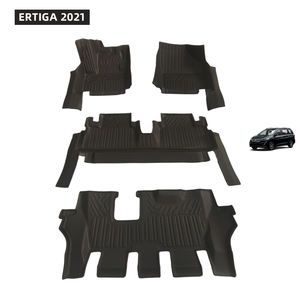 Nouvel ensemble de tapis de sol de voiture en TPE de luxe, 3,5 mm d'épaisseur, 3 pièces, couverture complète, imperméable, facile à nettoyer, antidérapant, pour <span class=keywords><strong>Suzuki</strong></span> <span class=keywords><strong>ERTIGA</strong></span> <span class=keywords><strong>2021</strong></span> - Product Image 1