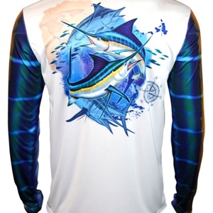 Camiseta de Pesca de Manga Larga, Transpirable, de Secado Rápido, Desodorante, con Sensación de Frescura, Ropa de Pesca al por Mayor - Product Image 4