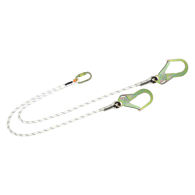 Safety Tool Lanyard Work Positioning General Industrial Safety Body Harness Dual Lanyard