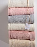 Lot de 4 serviettes de bain extra larges 30 x 60 pouces, 100 % coton, plus grandes et plus légères, séchage plus rapide, super douces