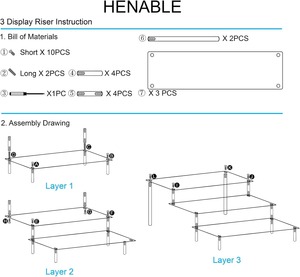Large Acrylic Display <b>Risers</b> Perfume Stand Organizer Clear Acrylic <b>Shelf</b> <b>Risers</b> for Display Stands Use Clear Cupcake Stand <b>Riser</b> - Product Image 6