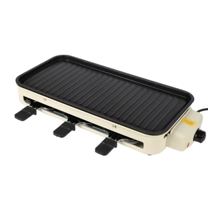 Hogar al aire libre jardín portátil sin humo barbacoa Parrilla de carbón antiadherente horno eléctrico plegable barbacoa Control de temperatura - Product Image 1