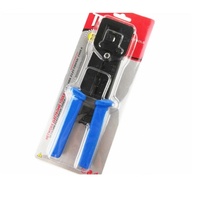 BAJEAL Pince à sertir professionnelle multi-outils pour fiches modulaires 6P 8P, double usage, pour connecteurs réseau traversants, 525g