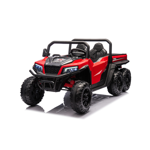 <span class=keywords><strong>Tracteur</strong></span> électrique pour enfants de grande taille, <span class=keywords><strong>jouet</strong></span> à 6 roues, en plastique, alimenté par batterie 12V, suspension pour la sécurité, ceinture de sécurité pour 2 à 4 ans - Product Image 2